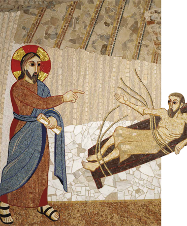 GESÙ GUARISCE IL PARALITICO (Mt 9,1-8)
